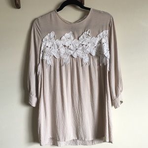 Ces Femme Striped Women's Blouse in Size L